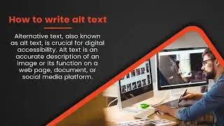 How to write alternative text (alt text)