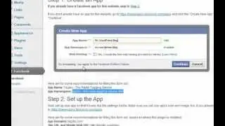 WordPress to Facebook Integration Tutorial