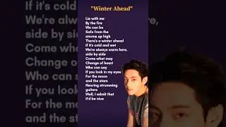 Kim Tae-hyung ~ Winter Ahead song (Lyrics)✿♡♡✿💜💜💜🥰#bts_army_girl #kimtaehyung 🥰💜💜