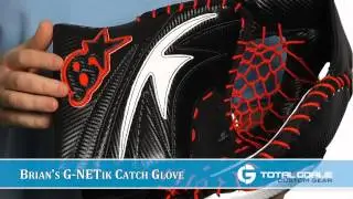 Total Goalie Custom Gear: Brian's G-NETik Catch Glove
