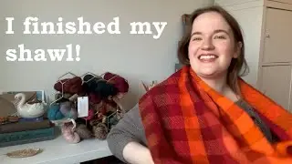Knitting Podcast 02: Heaven Scent Shawl, Ella Sweater, DyeForYarn, Weaving and Embroidery