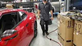 Windshield Replacement in New Jersey. Nissan GTR