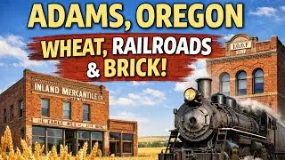 Adams, Oregon: A Small Town Built on Wheat, Railroads, and Brick | Historic Driving Tour