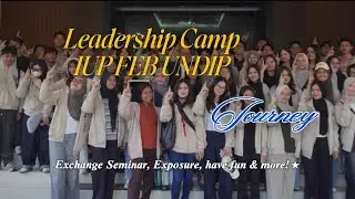 FEB IUP Leadership Camp VLOG🏡