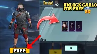 How To Unlock Carlo Character In PUBG Mobile for Free | PUBG Mobile Free Character Carlo -SAAD PLAYZ