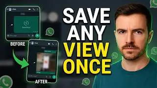 Как сохранить любое просмотренное фото или видео из WhatsApp!