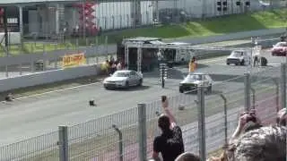 Nissan Skyline GTR 670HP vs. VW Polo 3.3T - Sport1 Trackday Race@Airport 1/8 Meile -