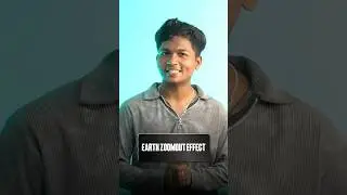 Earth zoom out effect🌍🔥 #nithinfts