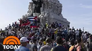 Cuba’s Streets Filled With Protesters For Second Night