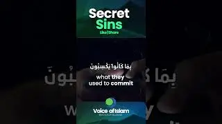 Secret Sins Exposed | Maher Muaqqaly | Voice of Islam