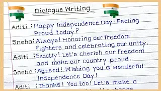 Dialogue On Independence Day|| Independence Day Dialogue Between Two Friends||