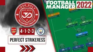 THE INVINCIBLE STRIKERLESS FM22 TACTICS! (140+ Goals) | FOOTBALL MANAGER 2022