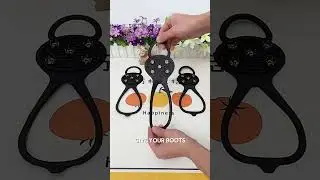 🔔 Non-Slip Hiking Snow Climbing Shoe Spike Grips - Product Link in Bio ( # 923 ) ‪@MaviGadgets‬