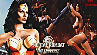 Mortal Kombat Vs Dc Universe - Wonder Woman (Arcade Ladder) Xbox Series X (Hard Difficulty)