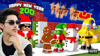 I Opened a New Year Christmas Zoo in Minecraft gameplay video is EpS 31