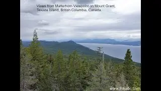 Views from Texada Island, British Columbia (Mount Grant, Matterhorn Viewpoint) - ihikebc.com