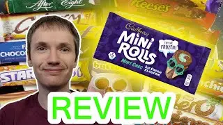 Cadbury's Mint Ice Cream Flavour Mini Rolls Review