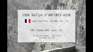 [TRAILER] 1996 Rallye D`ANTIBES (F) - www.europeanrallying.com