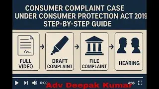 How to fill a case in Consumer Court | Filing Consumer Complaint in India Step by step guide |#court