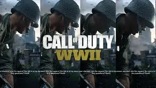 Call of Duty WW II - Low  vs Extreme  graphics,  All graphcis compared.