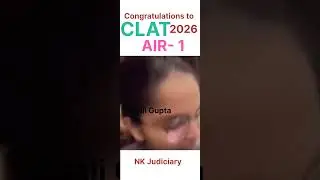 CLAT 2026 AIR -1 #clat2027 #clatcoaching #clatpreparation #clataspirant #clatexamtips #clatentrance
