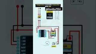 #Temperature #control #connection #with #SSR #electricalindia #circuitdiagram #automobile