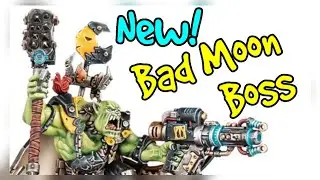 Ufthak Blackhawk - New Bad Moon Warboss Miniature Coming Soon! - Brutal Kunnin, Da Big Dakka