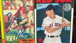 2 Autographs Through The Mail (TTM) W/ An NFL Legend, A Friend Mail Package, & More Topps Updates