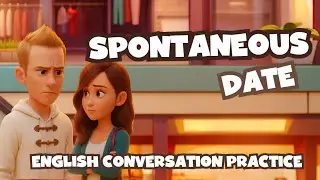Spontaneous Date - Daily Life - English Conversations - Listen and Speak English - Shadowing Method