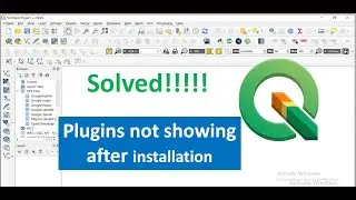 Plugins not showing after installation in QGIS problem solved #qgis #plugins