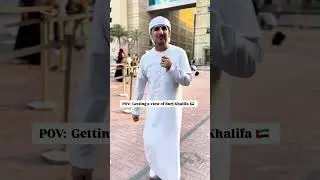 How to get the best view of Burj Khalifa when using Dubai Metro