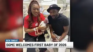 SGMC Health celebrates its first baby born in 2026