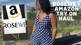 ROSEWE + AMAZON TRY ON HAUL