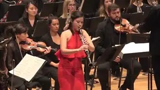 John Corigliano Clarinet Concerto, with conductor Michael Morgan and clarinetist Yu-Ting Cheng