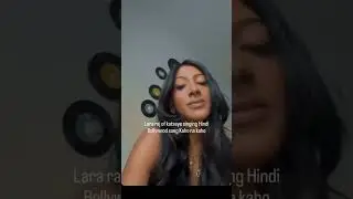 lara singing bollywood song 😍#kateye #lara #lararaj #viralshort #viraledit #viral #kpop