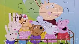 PEPPA PIG PUZZLE GAMES | ON THE MOUNTAIN | FUN & PLAY