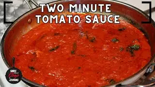 Easy Two-Minute Tomato Sauce Recipe | Action Bronson Inspired Quick Pasta Sauce