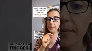 4 ways your luteal cycle triggers emotional eating‼️#healthtips #emotionaleating #hormones #female