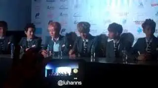 130907 [HD FULL] EXO-K Kpop Rep Manila Press Con fancam
