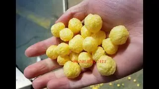 high quality  puffed corn snack food processing plant