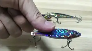 7-20G Metal GOBAIT Fishing Spinning Diver Shiny Colorful Fish Lures