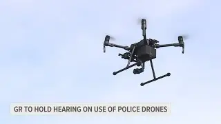 Grand Rapids to hold hearing on use of police drones