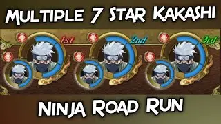Naruto Blazing - Ninja Road: Multiple 7 Star Kakashi Run