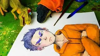 Come disegnare Vastatore in versione umana 🦖