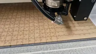 Sei laser : La d&eacute;coupe de puzzle en mdf de 3mm !