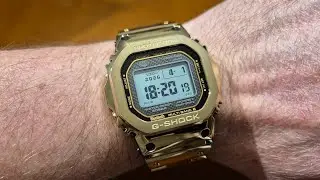 Casio G-Shock GMW-BZ5000GD-9ER - unboxing, recenzja, przymiarka i porównanie [PL]