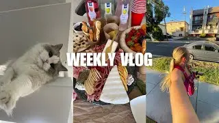 weekly vlog: book club, target run, my chicken salad recipe!