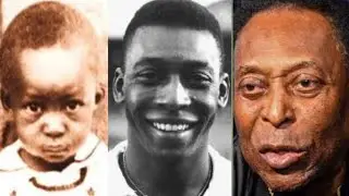 Pele Age Transformation From Age 01 To 81 Years old #pele #footballer