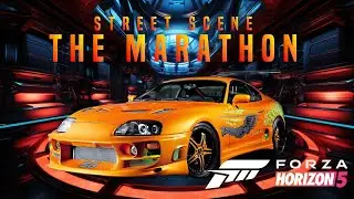 Street Scene: The Marathon - Toyota GR Supra 2020 Fast & Furious - Drivatar High Level - 4K