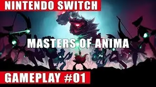 Masters of Anima Nintendo Switch Gameplay #1 (Snow Crest Valley)